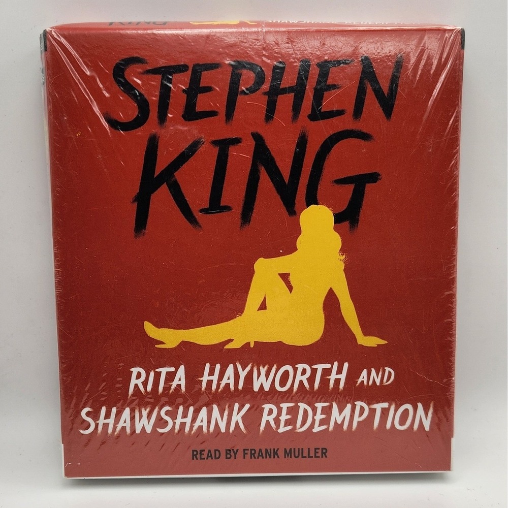 Stephen King Shawshank Redemption Audiobook 4-CD NEW Sealed Unabridged Muller